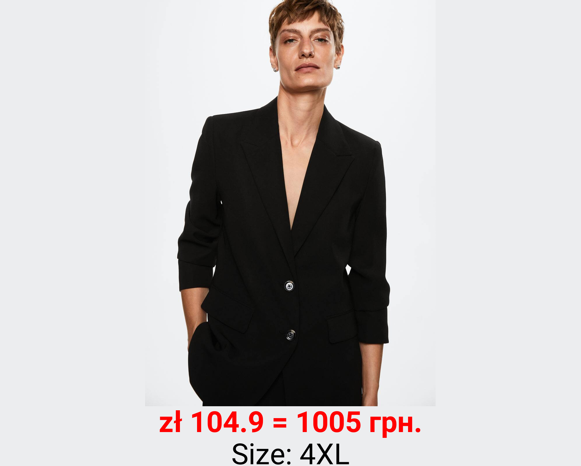 Americana traje botones