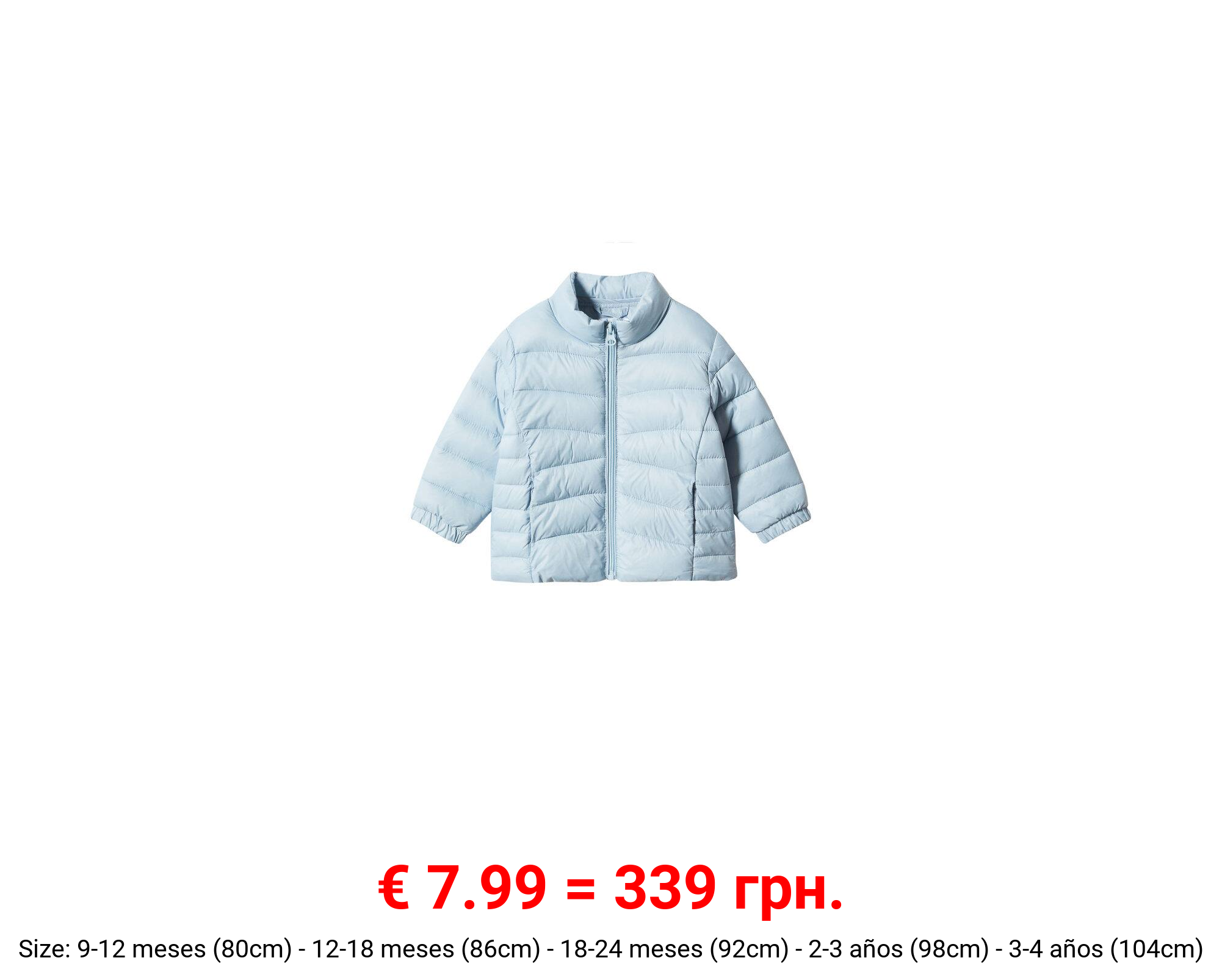 Anorak acolchado cremallera