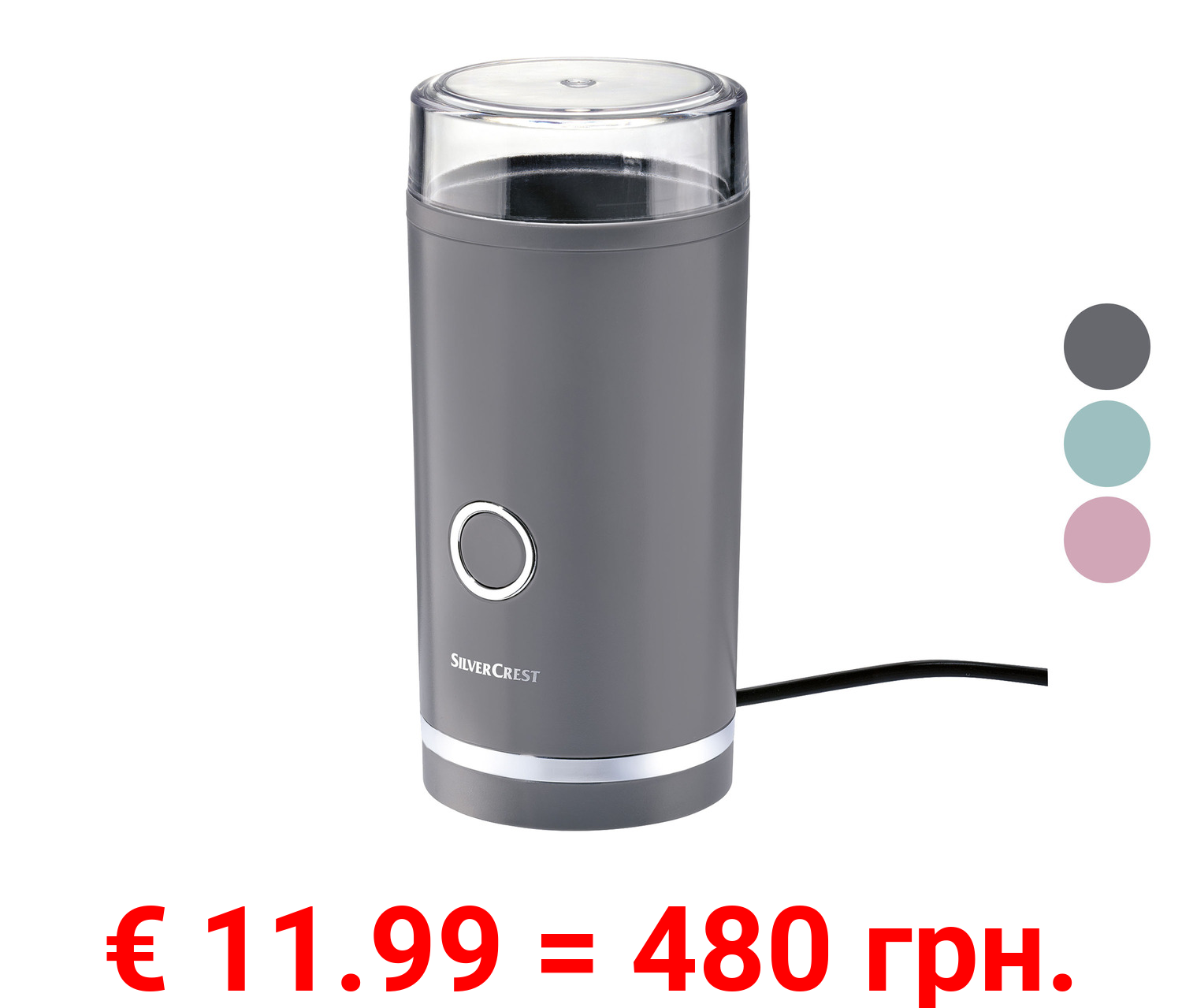 SILVERCREST® KITCHEN TOOLS Elektrische Kaffeemühle, 180 W