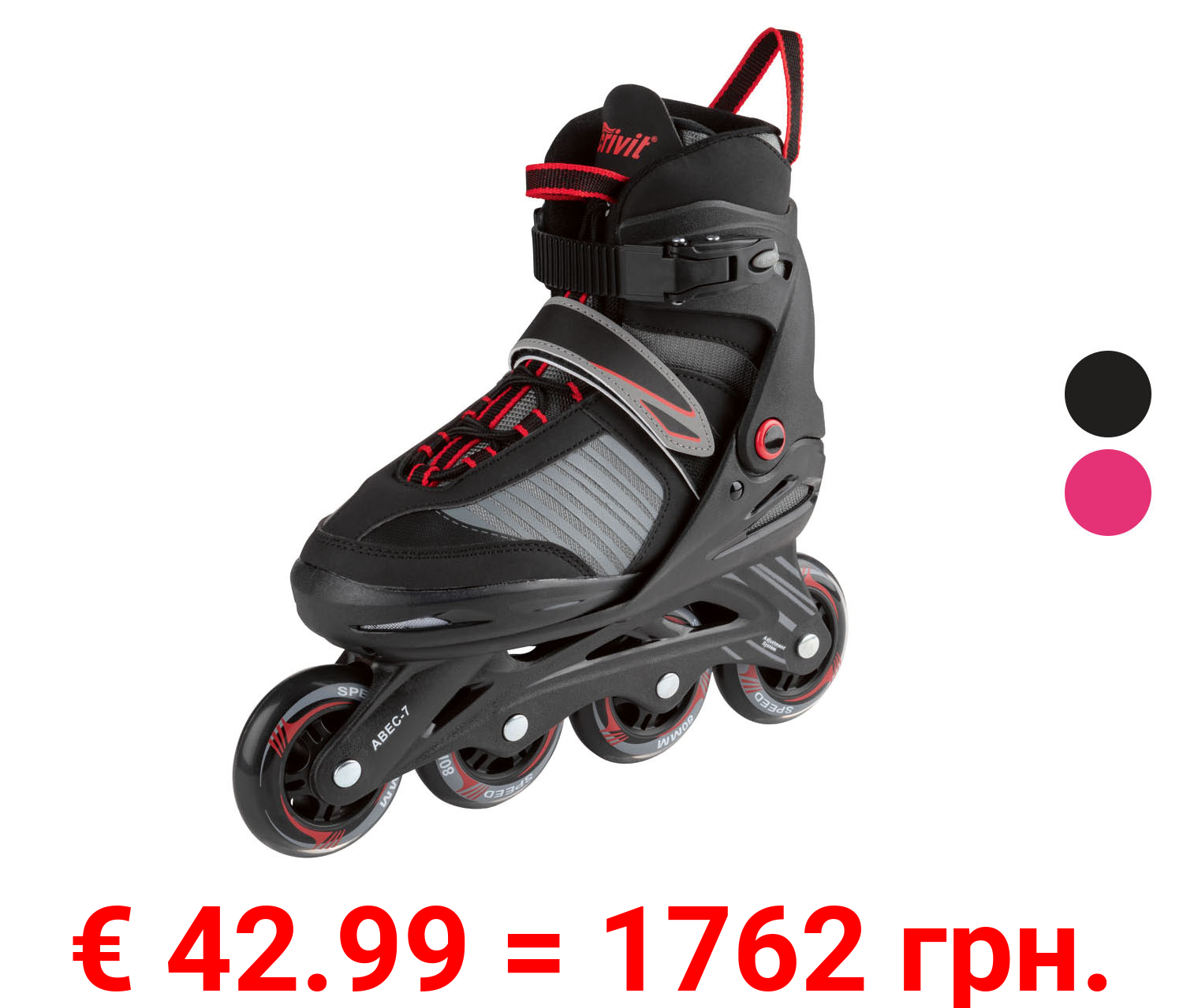 CRIVIT Jugend Inlineskates, Größe 37-41