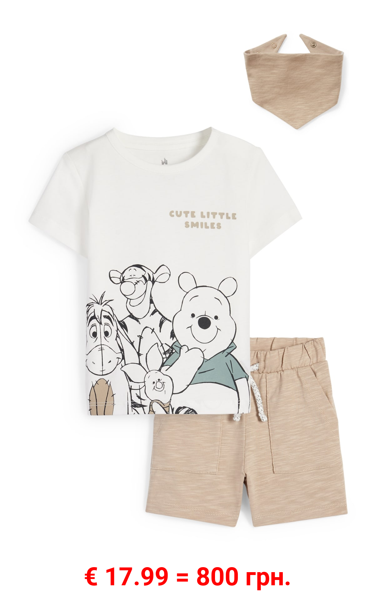 Winnie Puuh - Baby-Outfit - 3 teilig