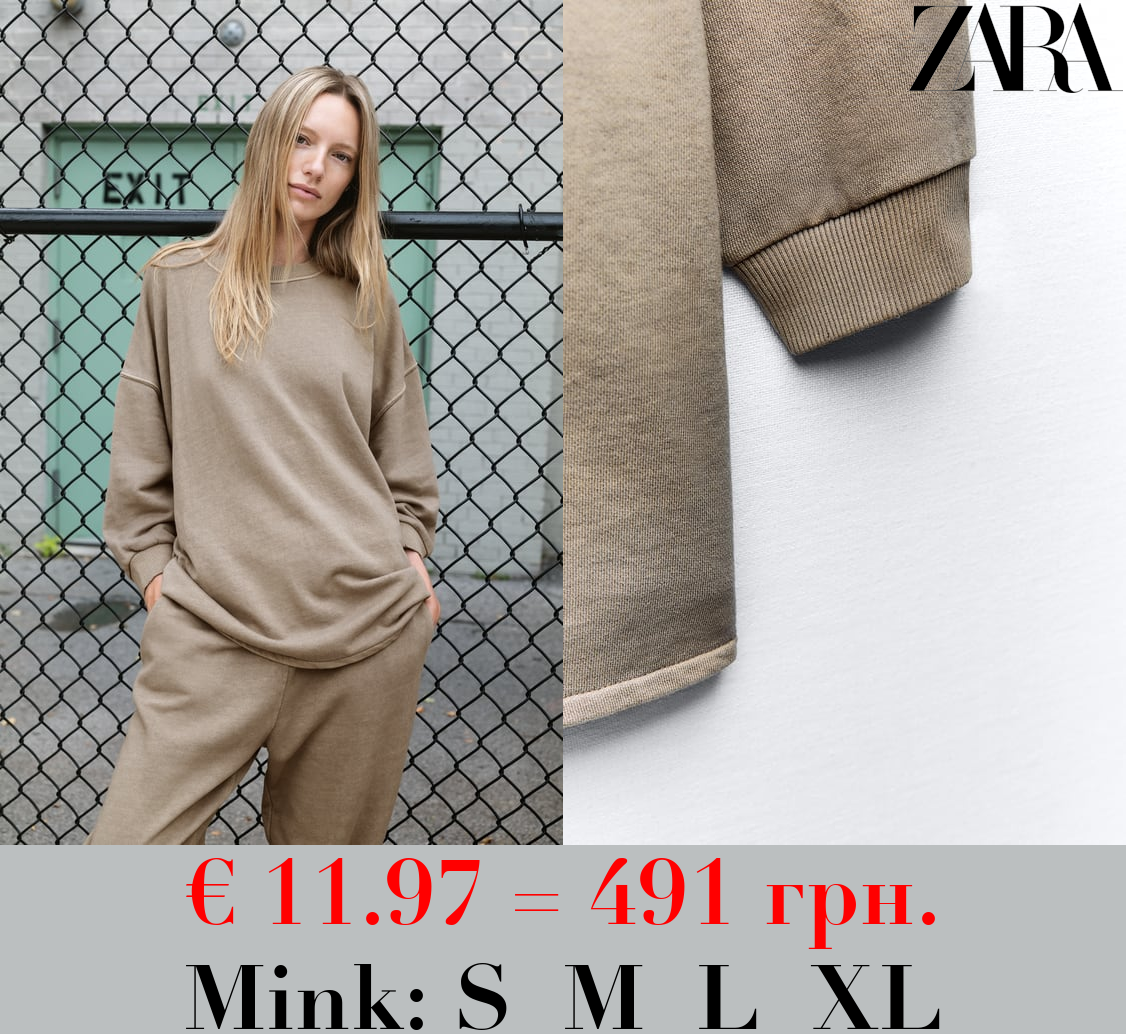 OVERSIZE FADED SWEATSHIRT