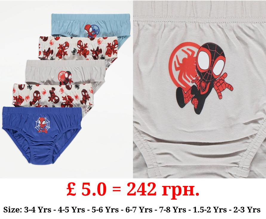 Marvel Spidey and his Amazing Friends Briefs 5 Pack