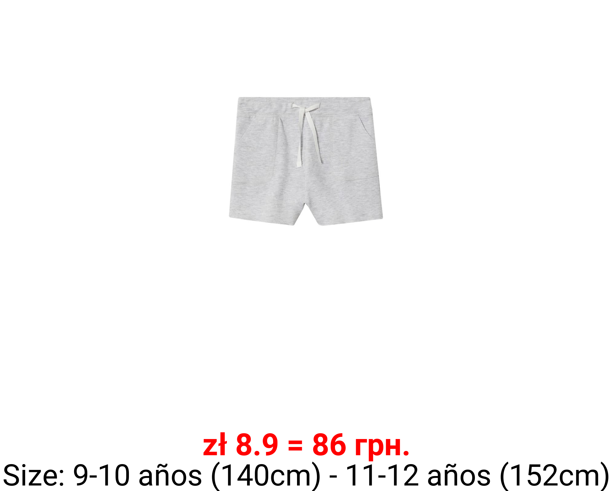 Short algodón cintura elástica