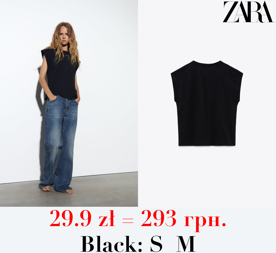 RIBBED COTTON T-SHIRT