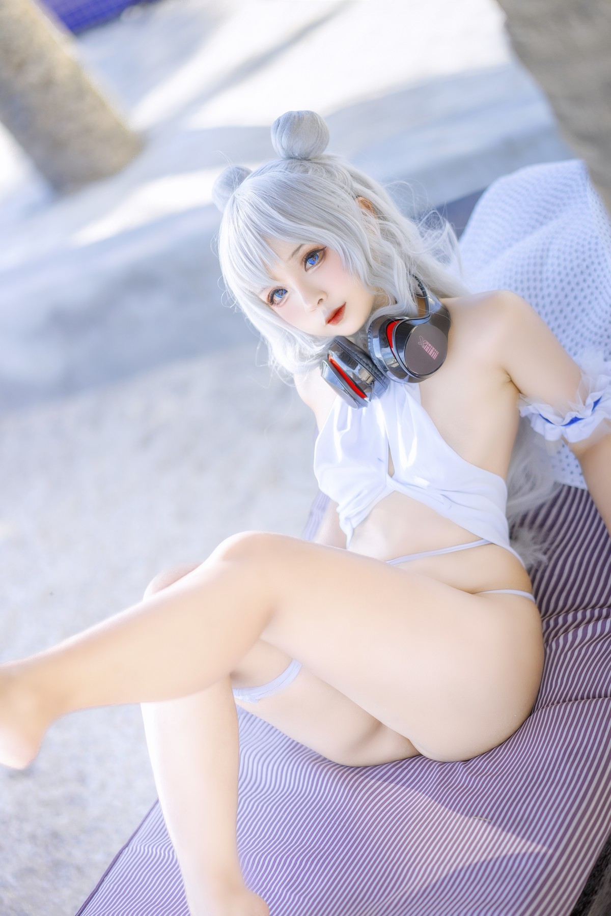 Sayo Momo Cosplay 恶毒 ル・マラン Le Malin bikini 6