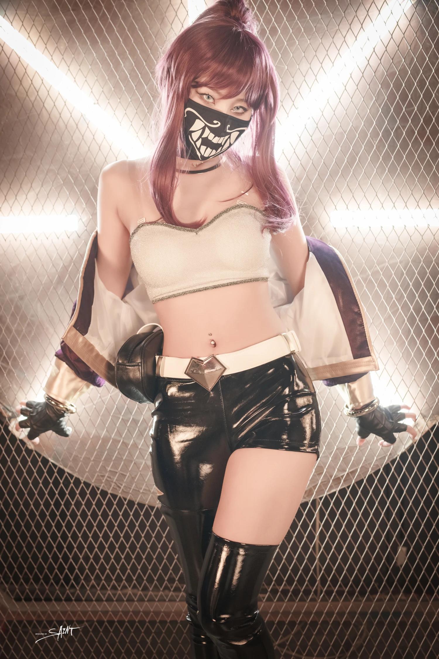 Yuna 유나, [SAINT Photolife] KDA Akali 8