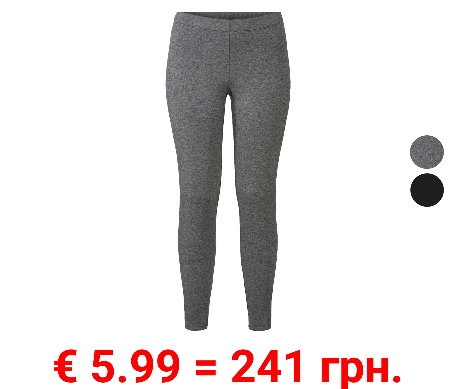 esmara® Damen Thermo-Leggings, mit Gummizugbund