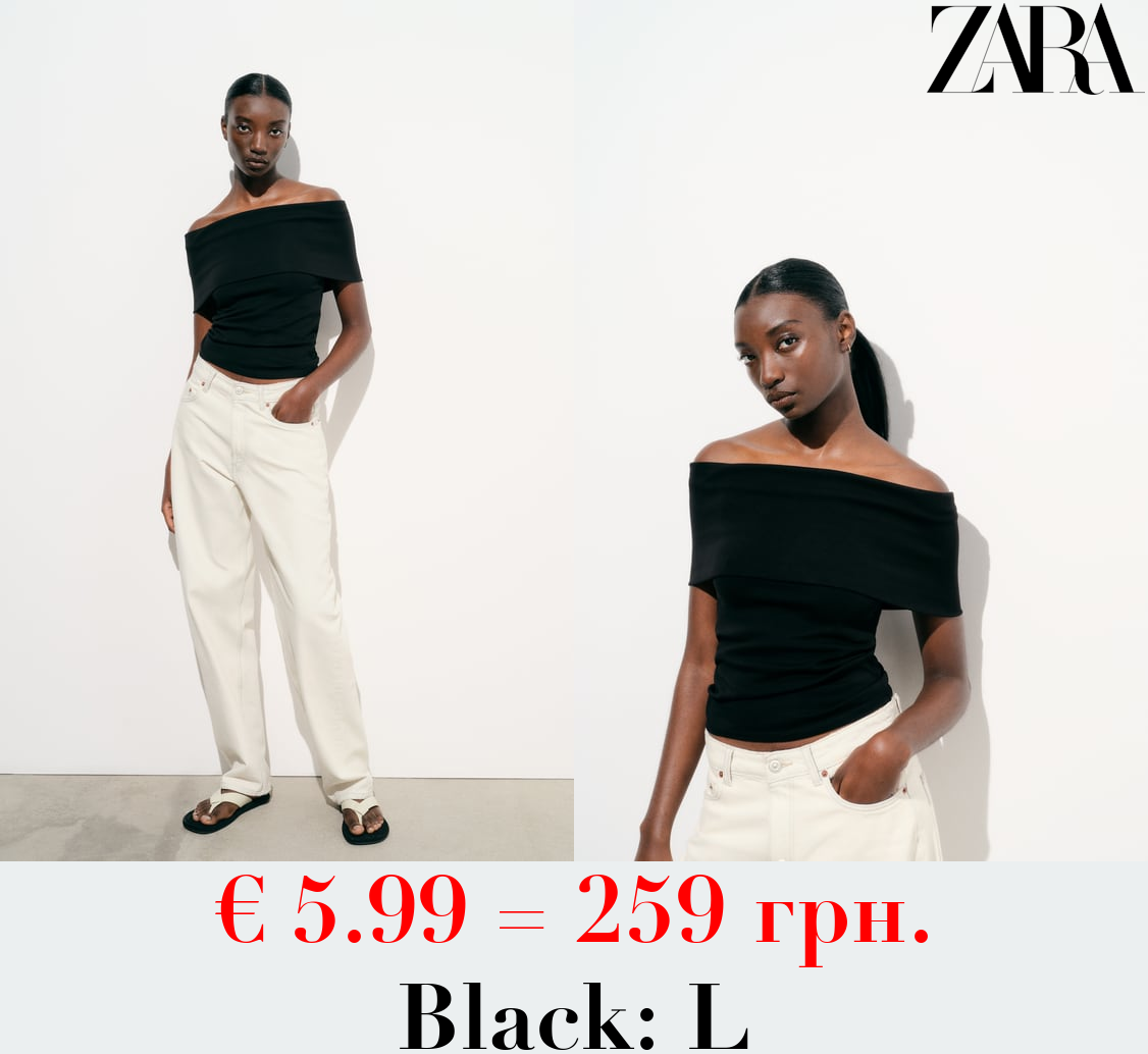 OFF-THE-SHOULDER TOP