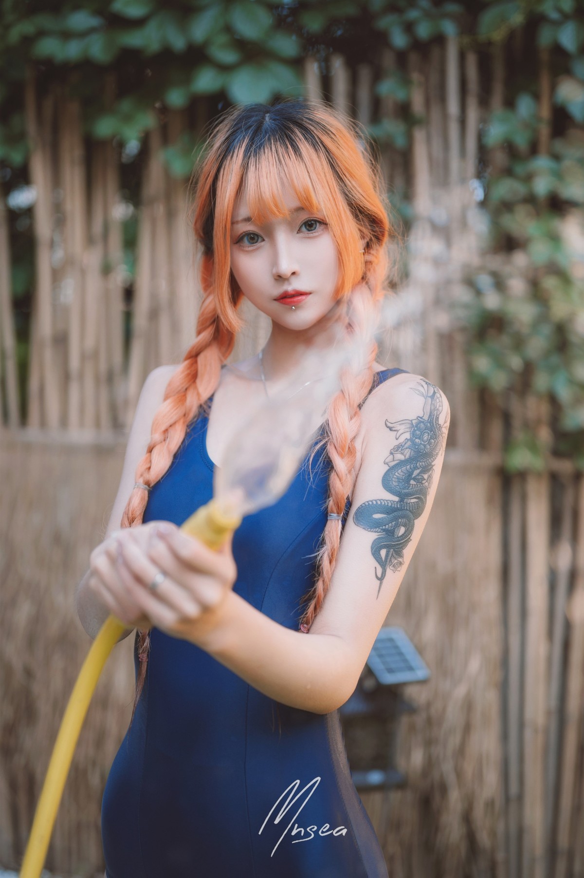 Cosplay 妹抖青写真 死库水 7