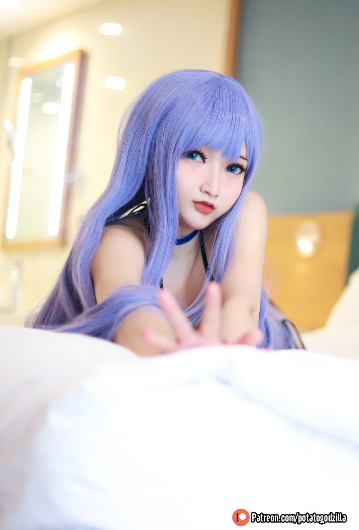 Potato Godzilla Cosplay 水着メルトリリス 40