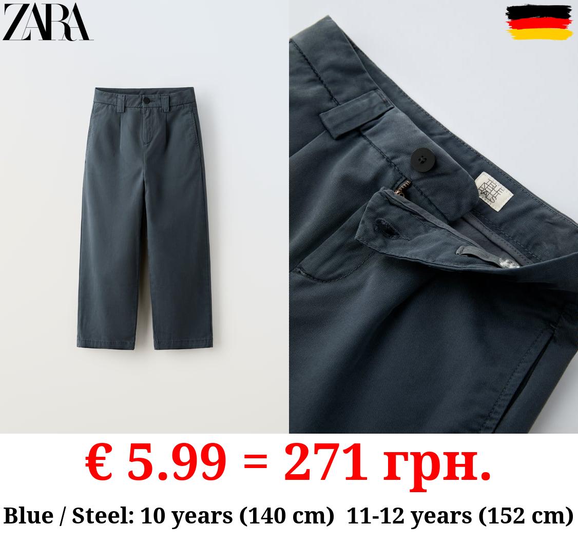 TRUE NEUTRALS CARROT FIT TROUSERS WITH DARTS