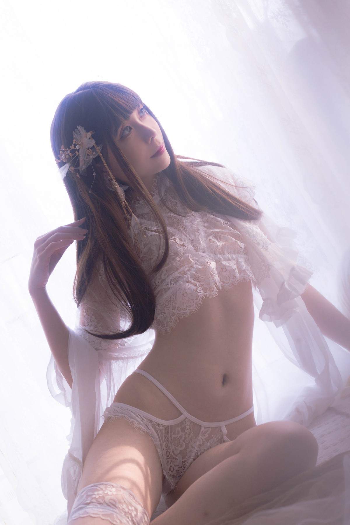 Cosplay 翎柒菜菜 白色流云 7