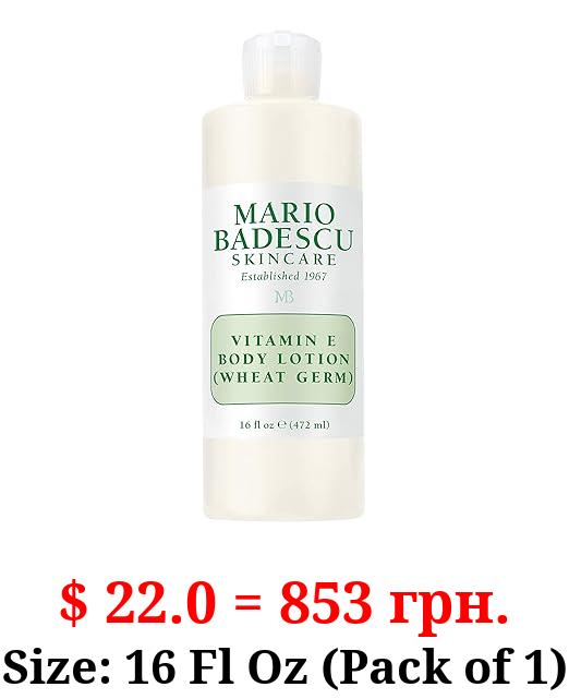 Mario Badescu Body Lotion, Nourishing and Softening Body and Hand Moisturizer For All Skin Types