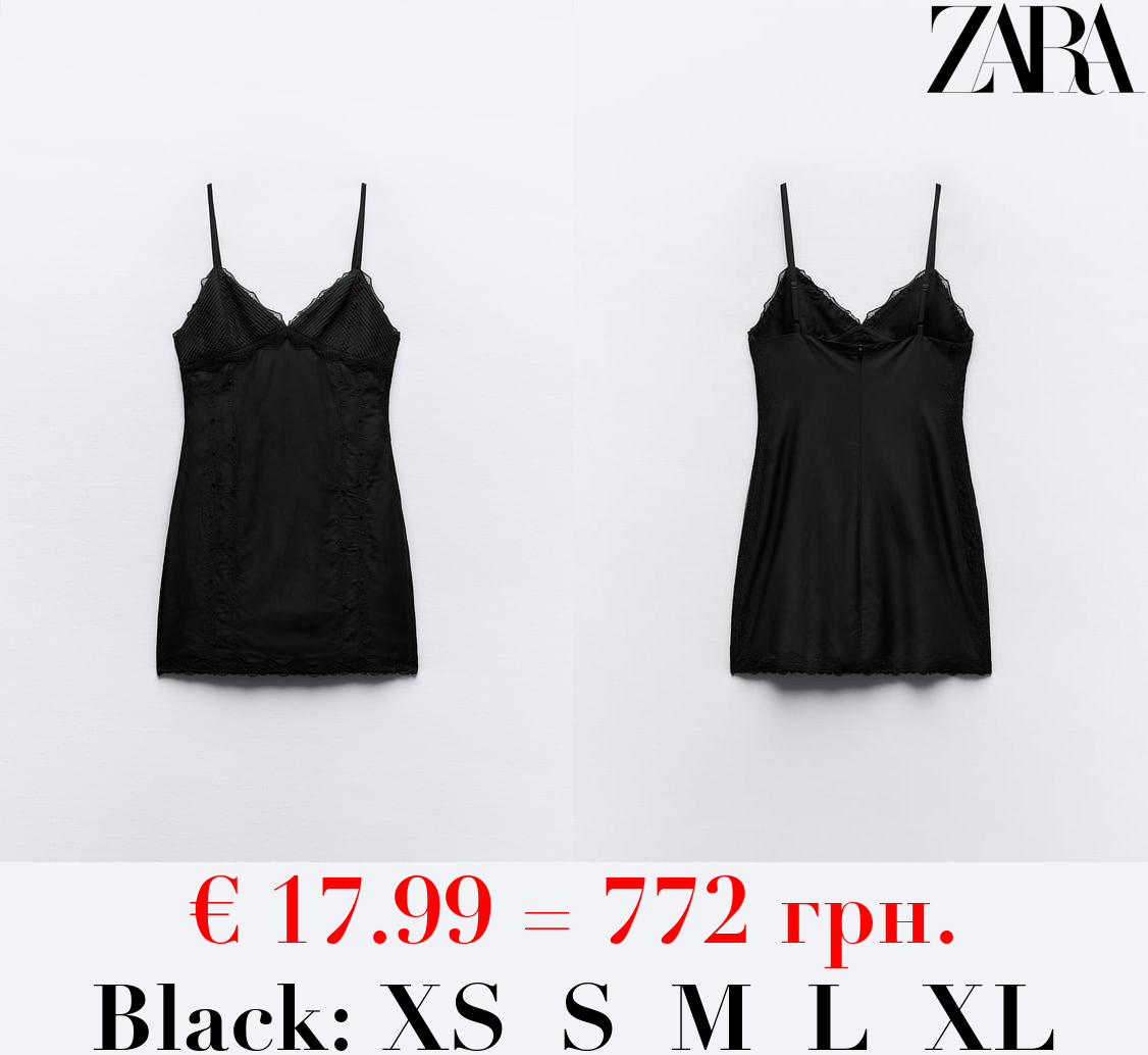 EMBROIDERED SHORT DRESS