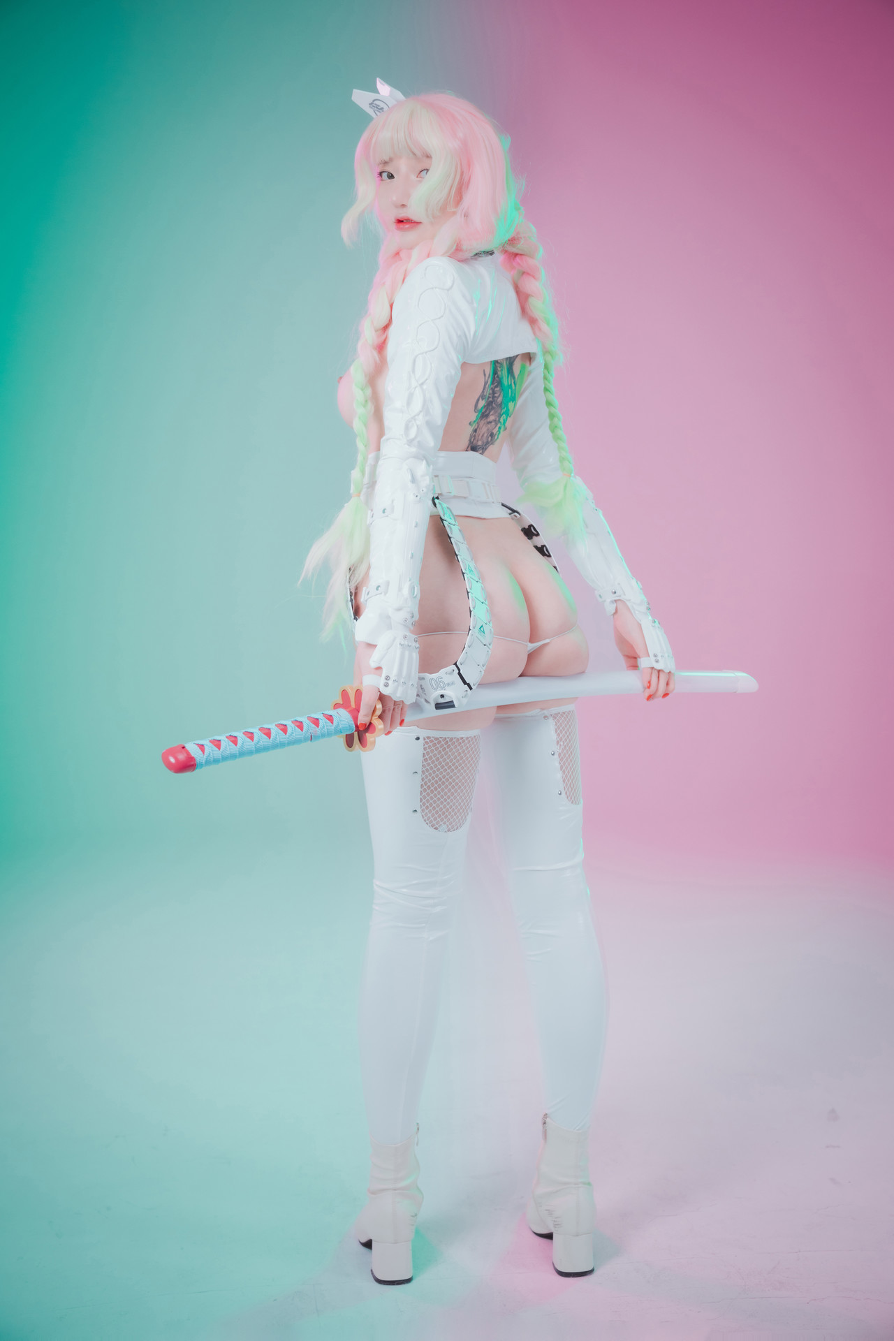 Son Yeeun 손예은, [DJAWA] Cyber Hunter Mitsuri Set.02 16