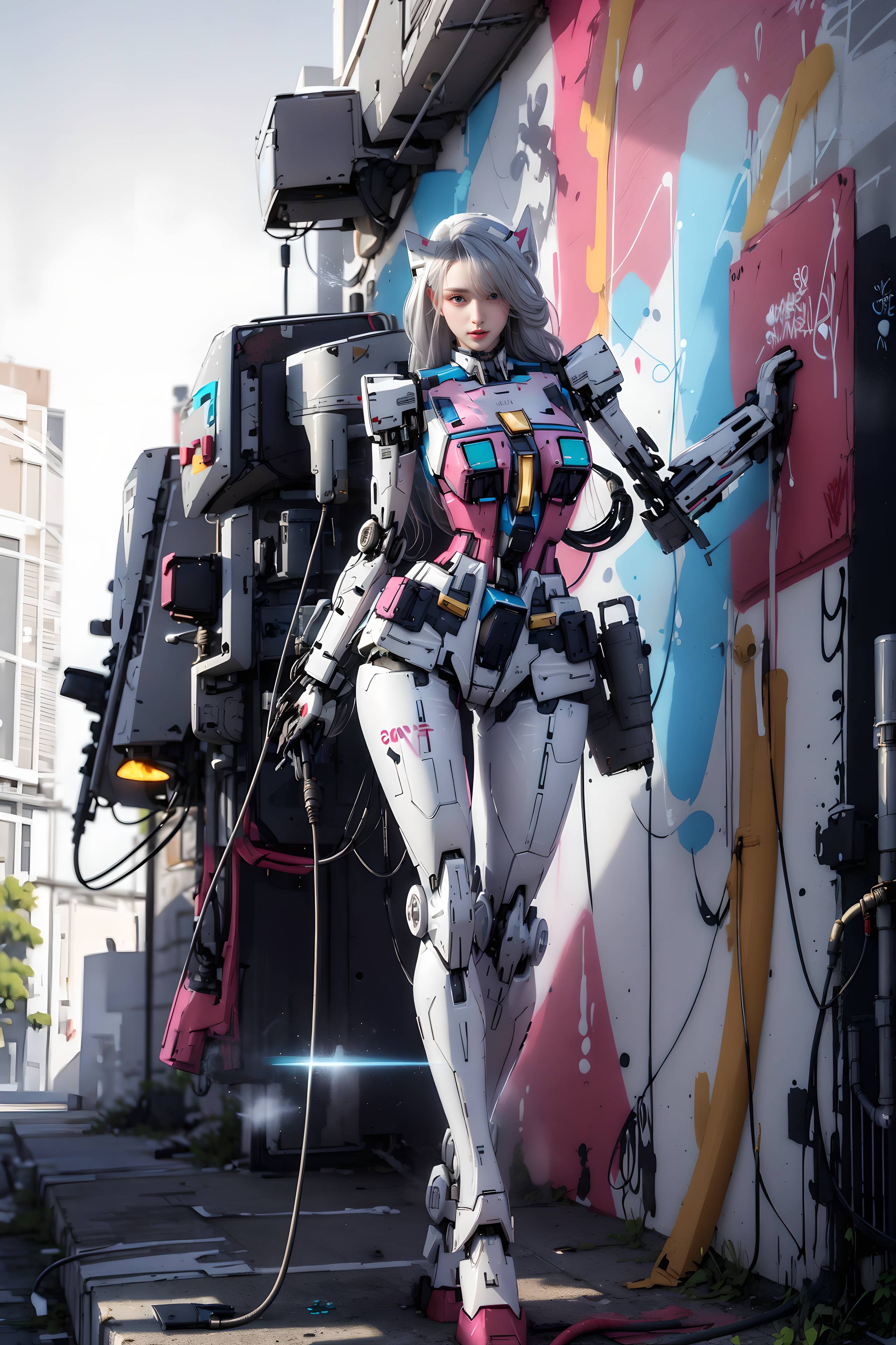 图片[4]-粉色高达_机甲少女-六色网