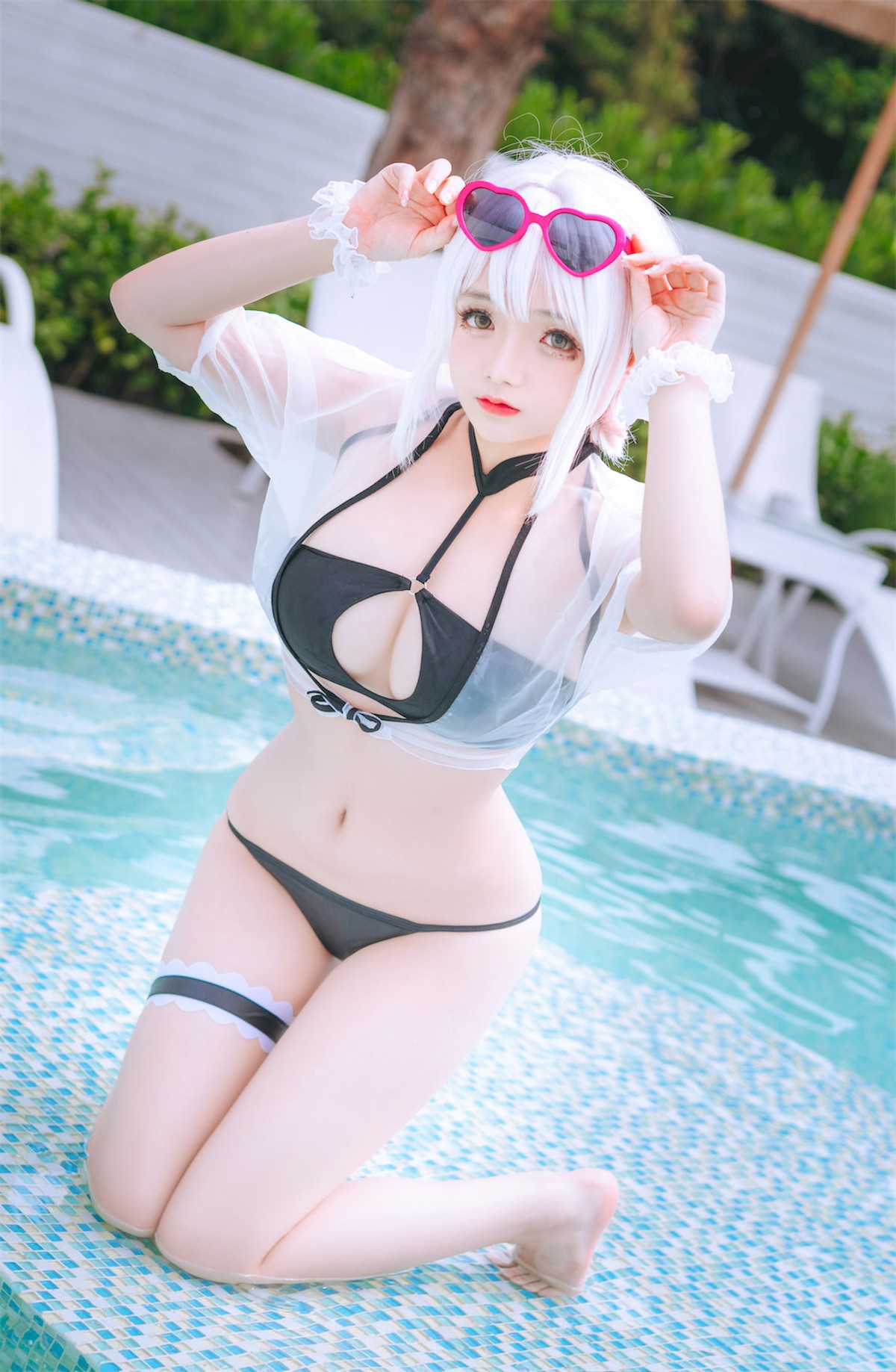 Cosplay 日奈娇 天狼星泳装 4