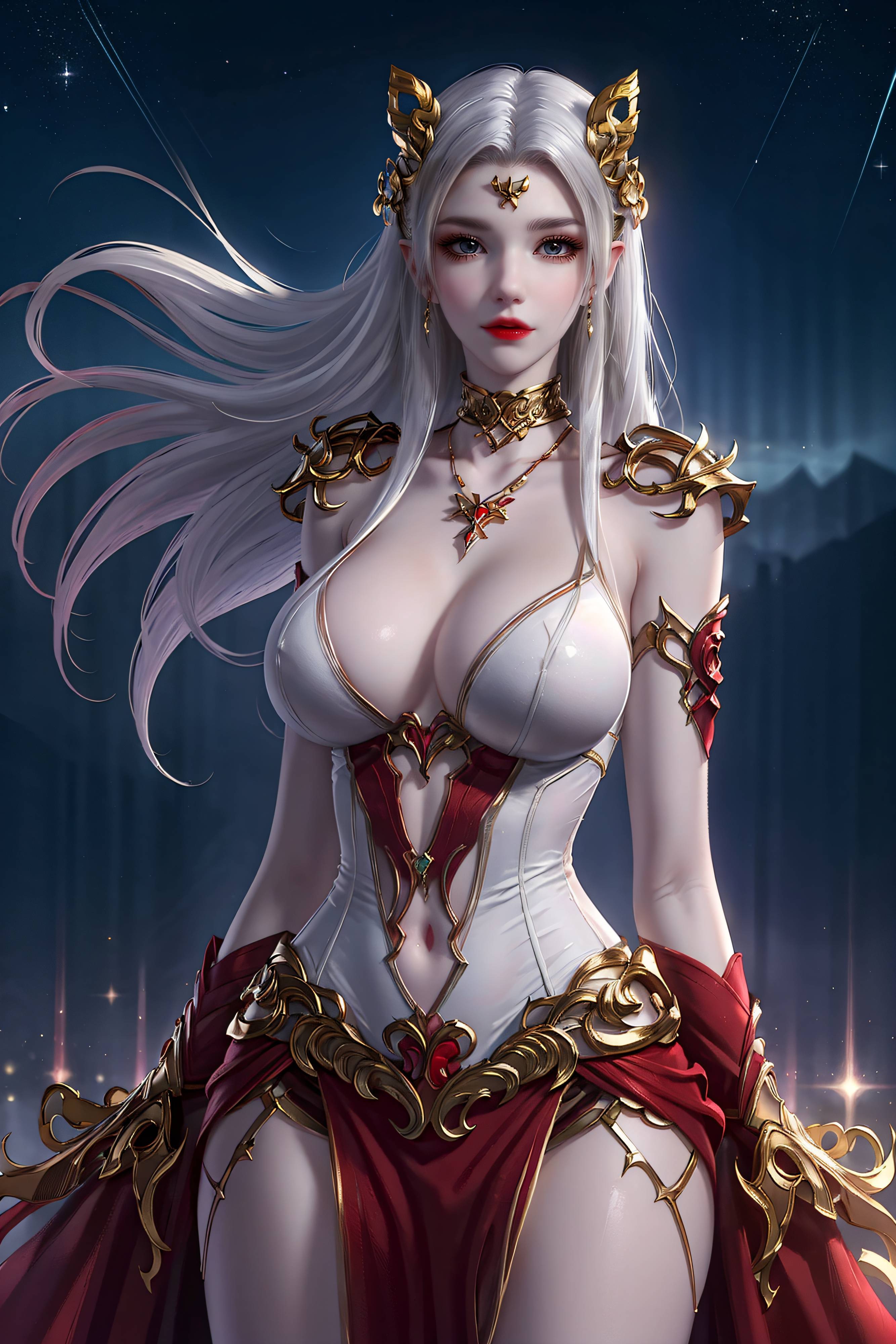 斗破苍穹-美杜莎 飘逸长发-六色网