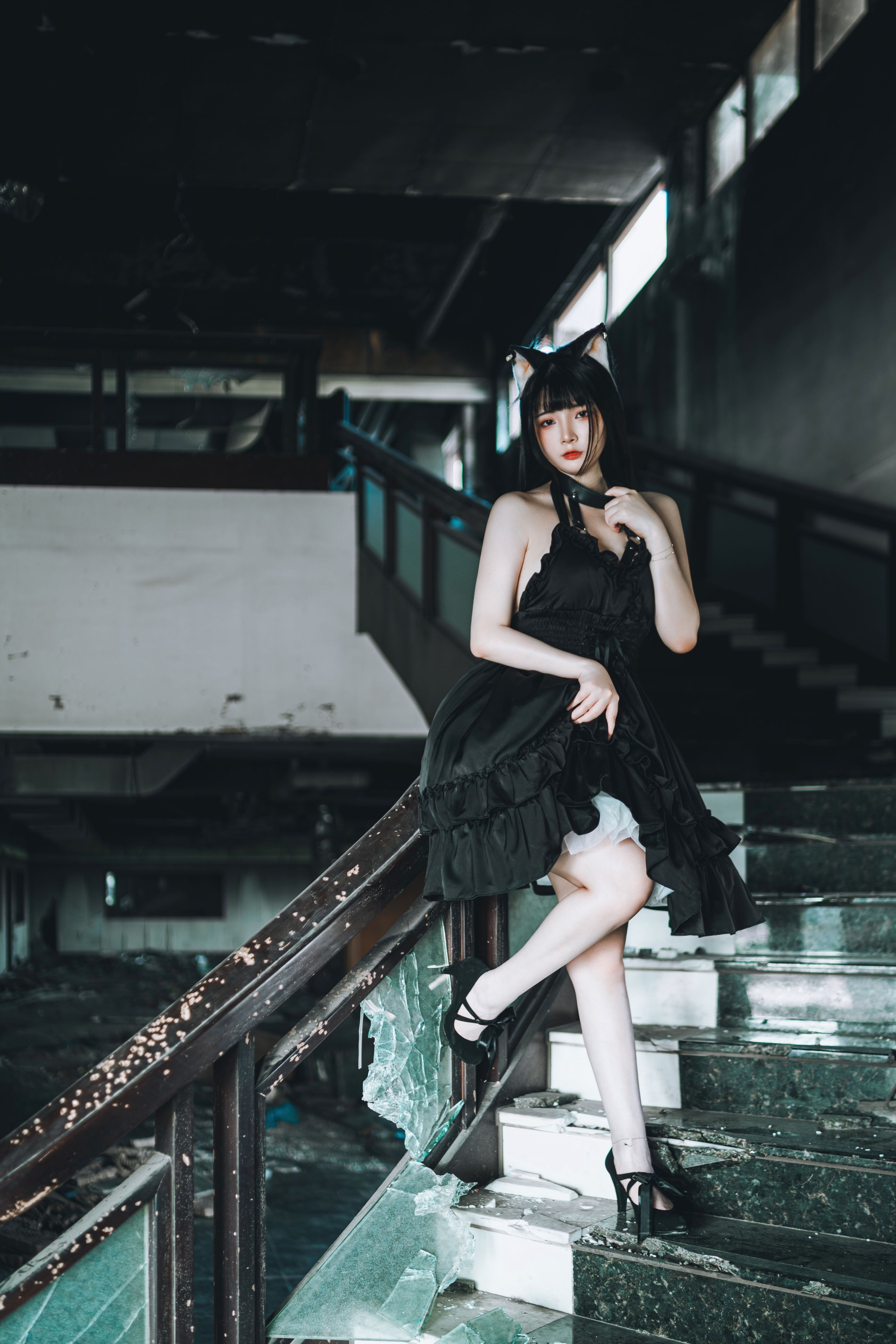 落落Raku 黒猫のソロダンス 14