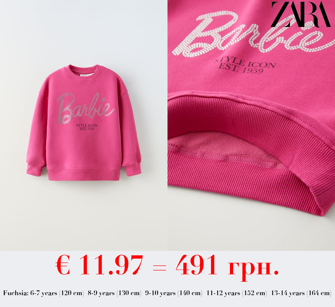 RHINESTONE BARBIE™ MATTEL SWEATSHIRT.
