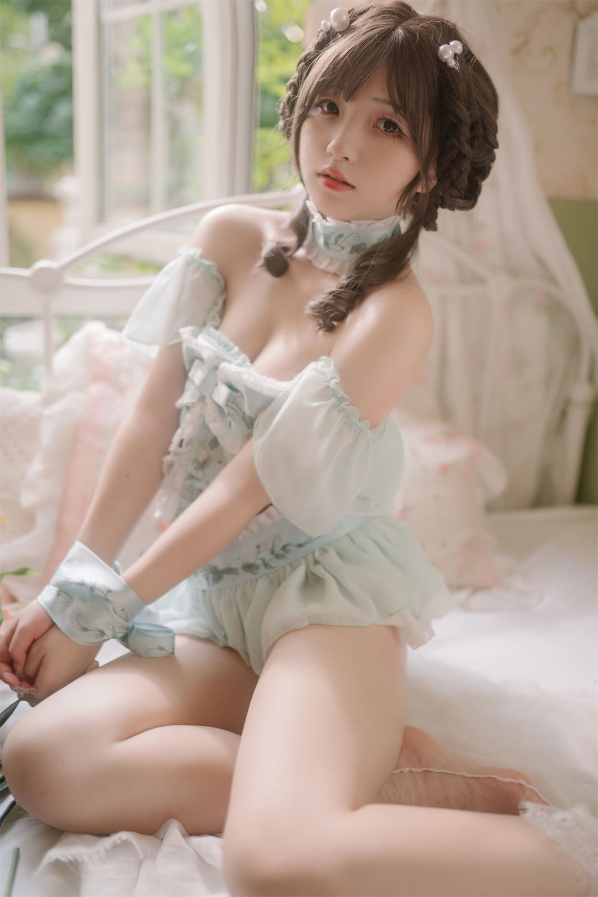 Cosplay 花玲 豌豆公主仆 45