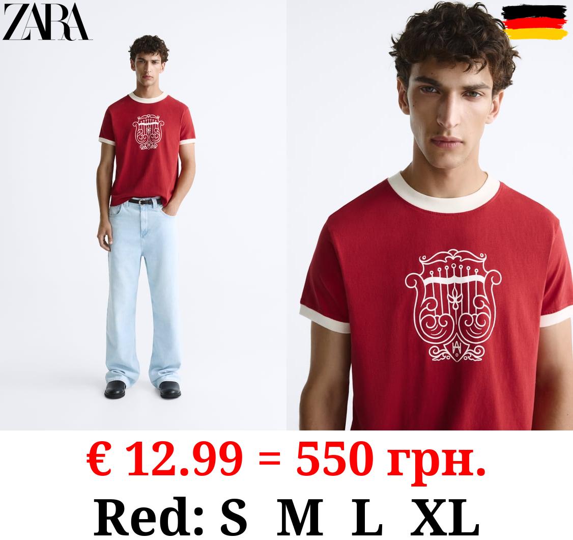 SHIELD PRINT T-SHIRT