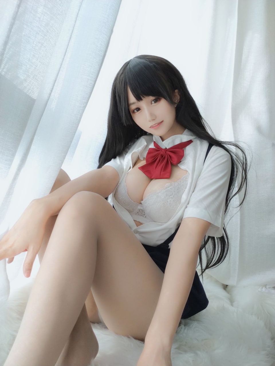 小仓千代-告白常识、红色体操服[82P] 14