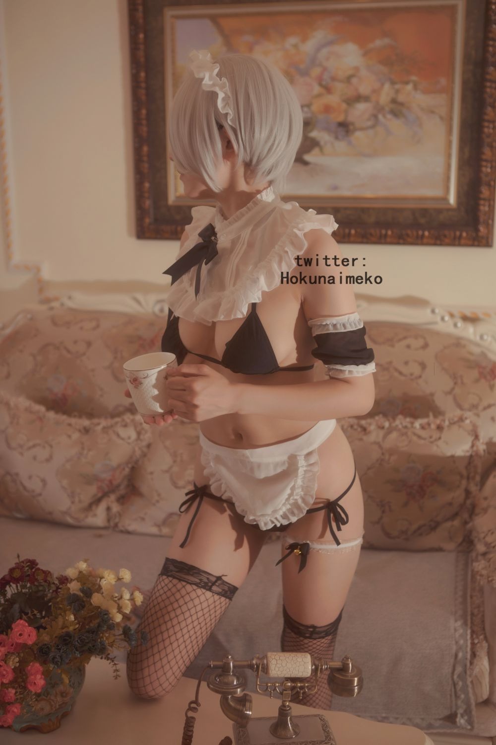 Hokunaimeko-NO9 战斗女仆[38P2V] 28