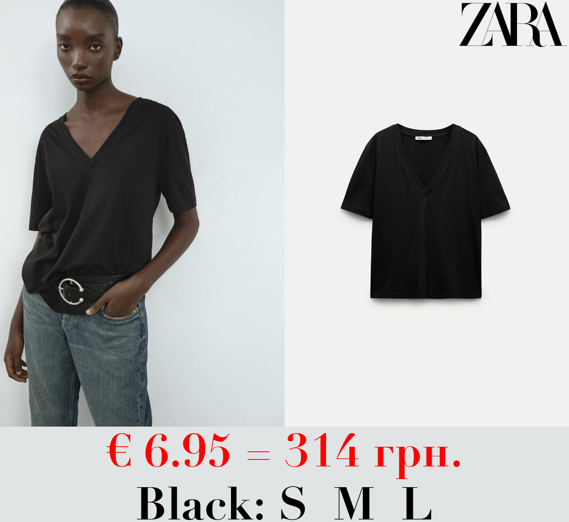 BASIC COTTON T-SHIRT