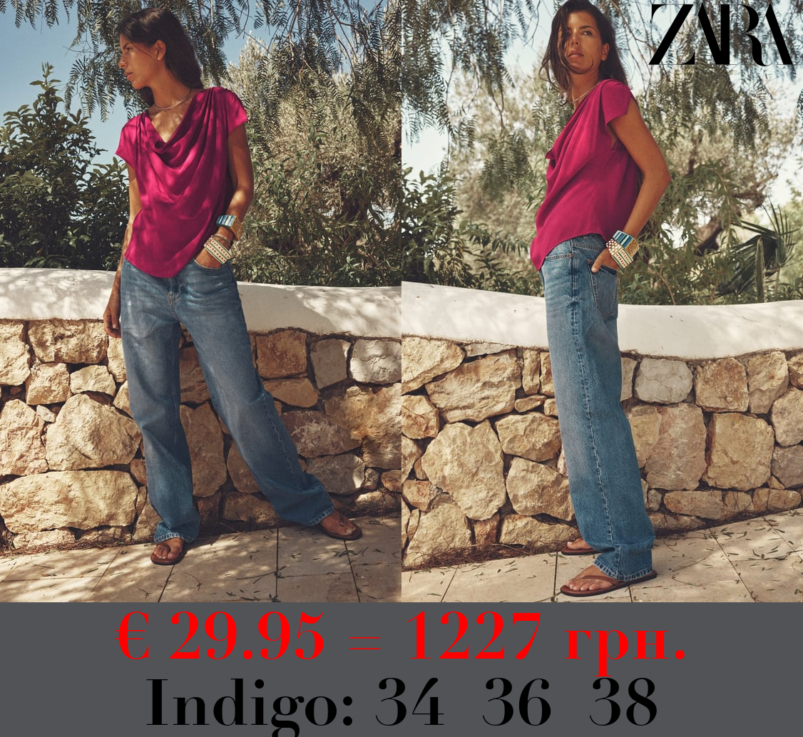 Z1975 STRAIGHT-FIT HIGH-WAIST LONG LENGTH JEANS