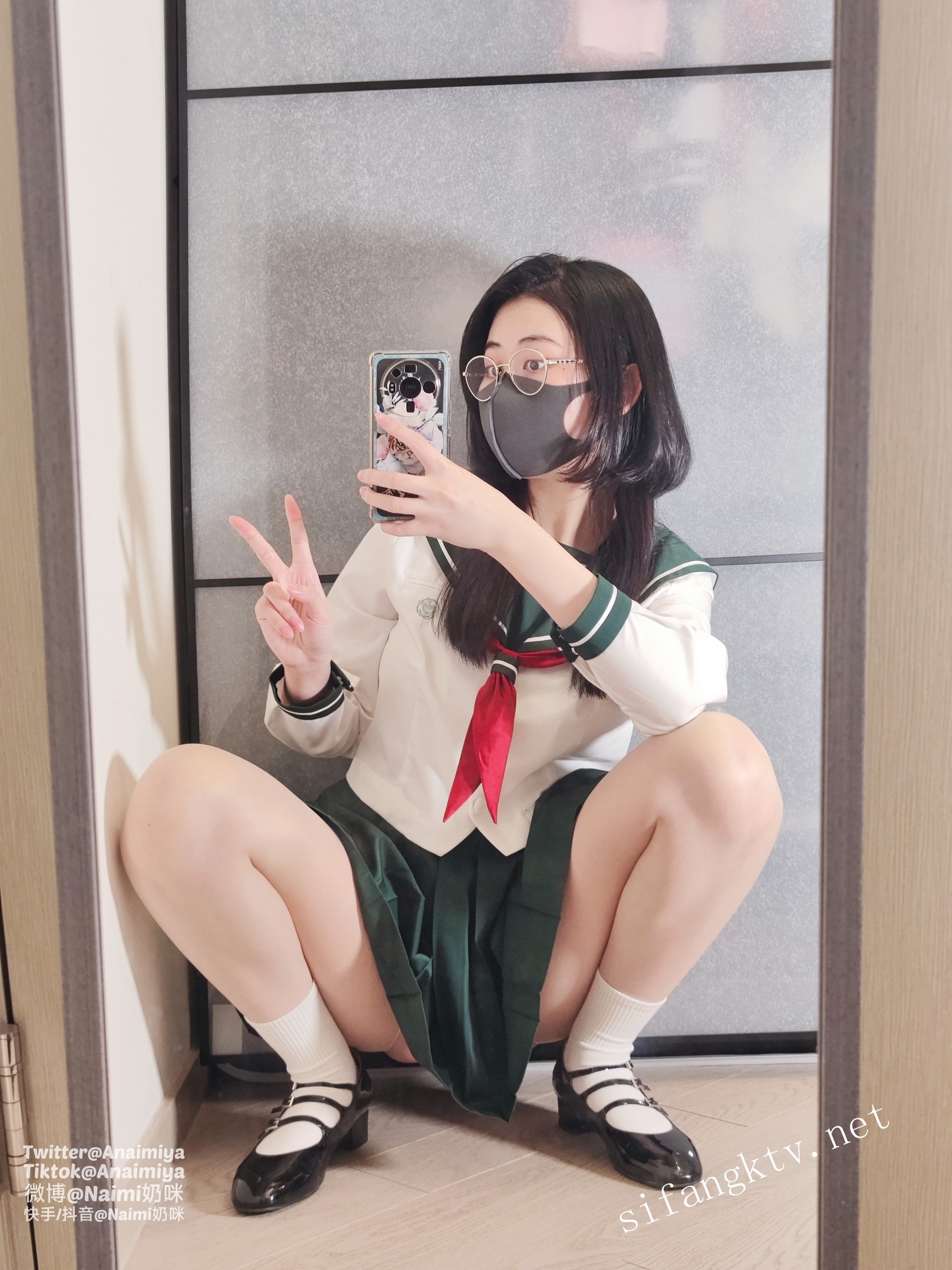 奶咪 戈薇学生服 10