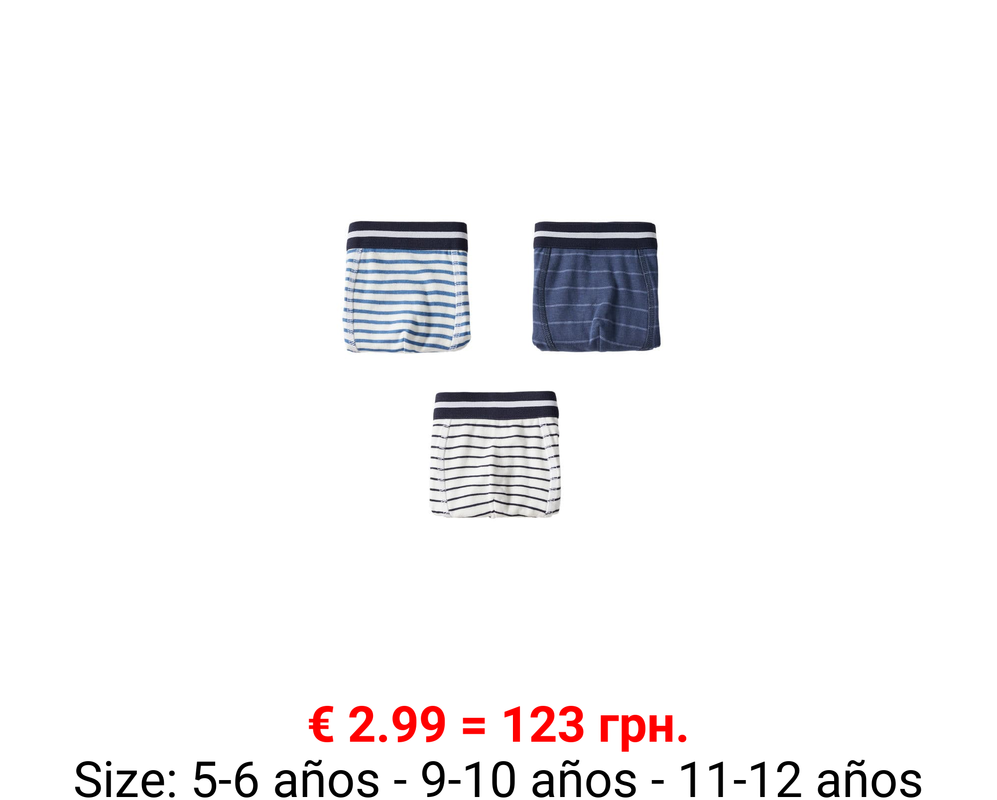 Pack 3 bóxers estampados