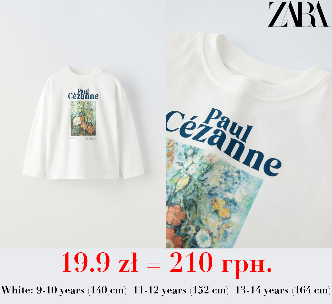 BOUQUET OF FLOWERS © PAUL CÉZANNE T-SHIRT