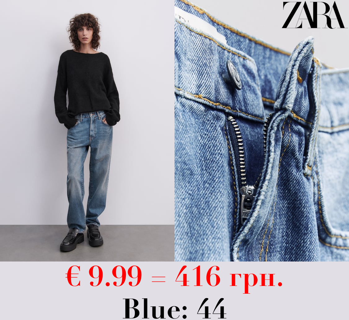ZW SLIM-FIT MID-RISE JEANS - LIMITED EDITION