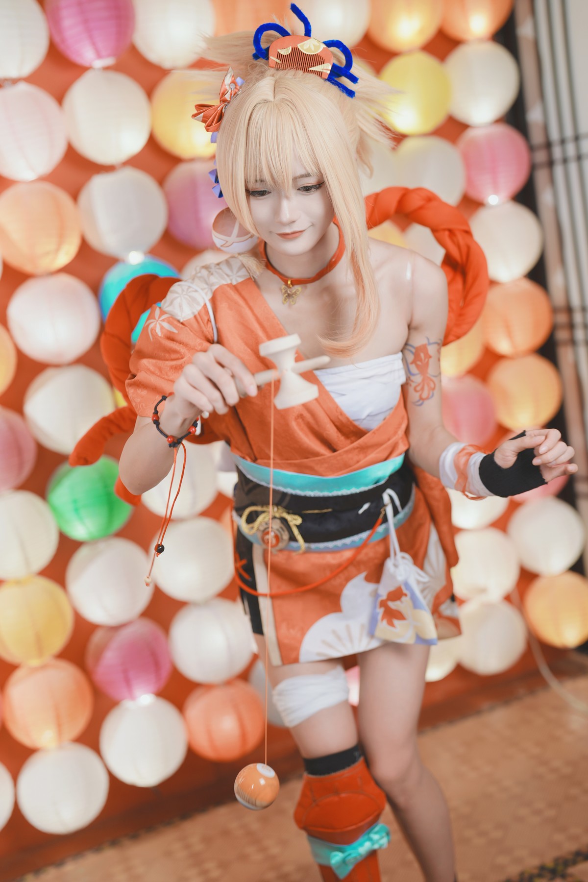 Cosplay 兔子Zzz不吃胡萝卜 我就说我就是宵宫 21