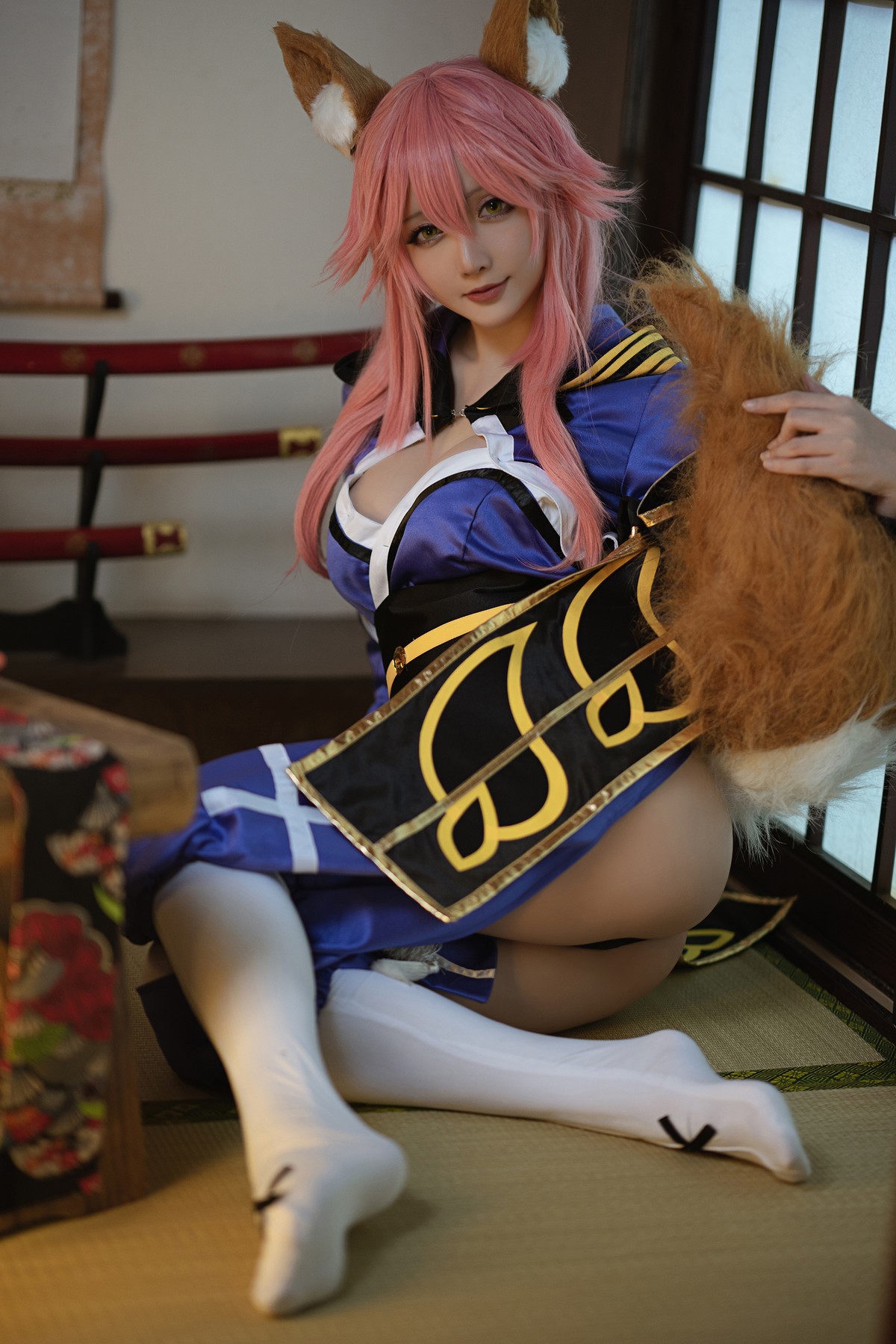 Cosplay 星之迟迟Hoshilily 玉藻前忠犬蓄势待发 9