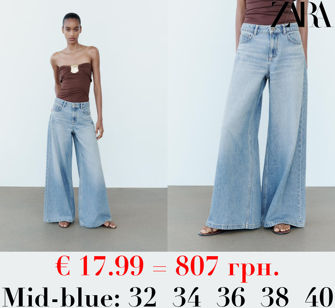 Z1975 MID-RISE PALAZZO JEANS