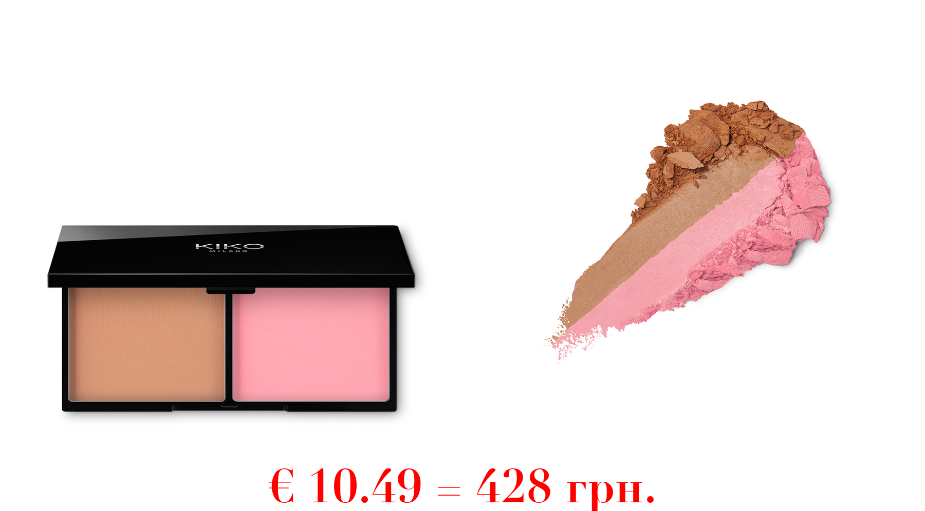 smart blush and bronzer palettePalette mit Rouge und Bronzer