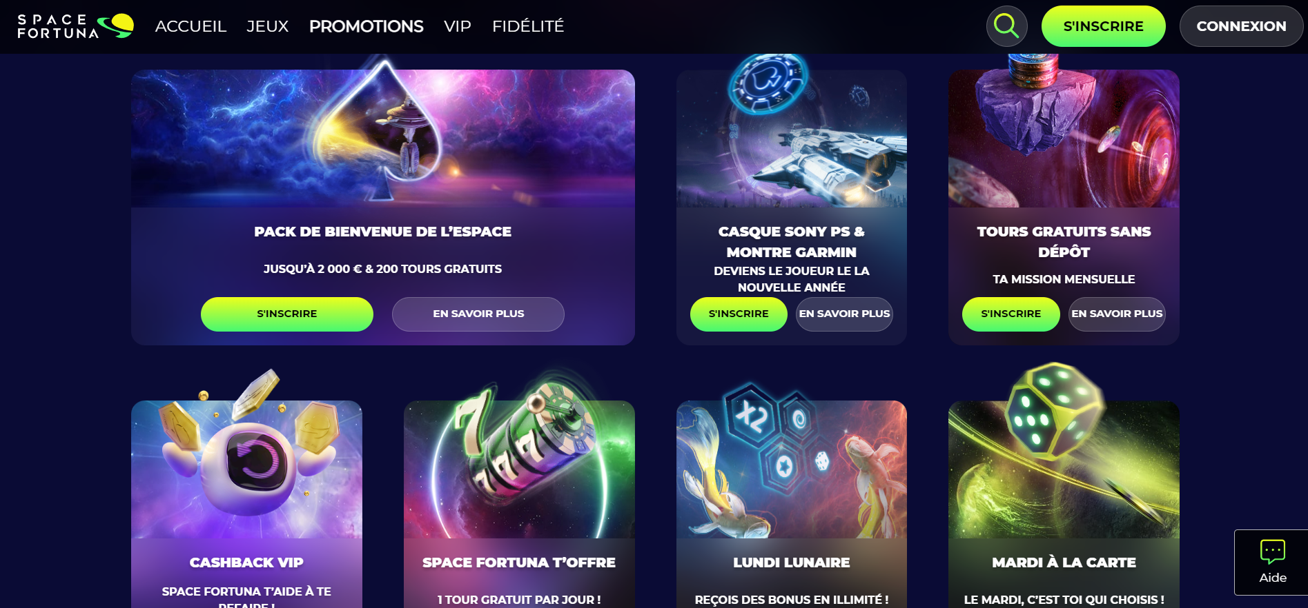 Space Fortuna Casino Image