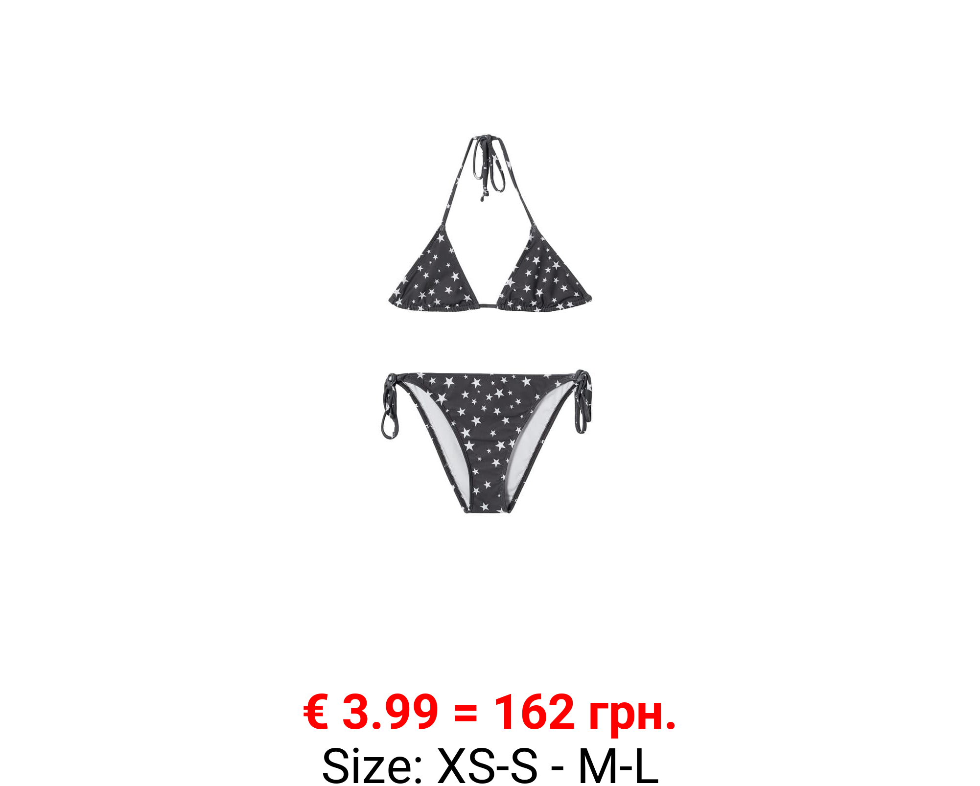 Bikini estampado estrellas