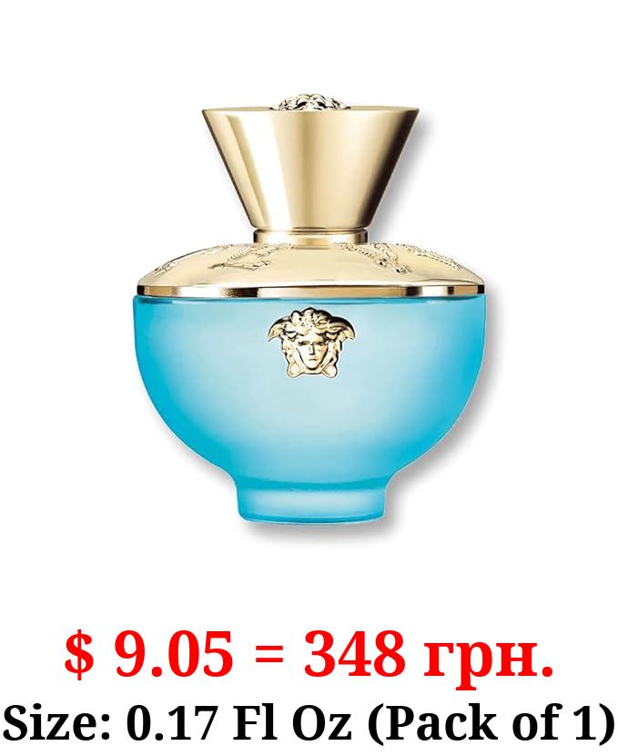 Versace Dylan Turquoise Eau DeToilette Mini Splash Women's Perfume 0.17 oz/5ml