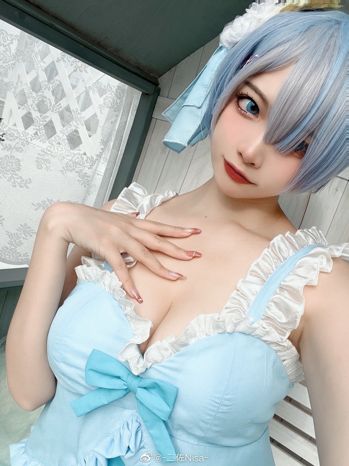 二佐Nisa Cosplay 蕾姆 27