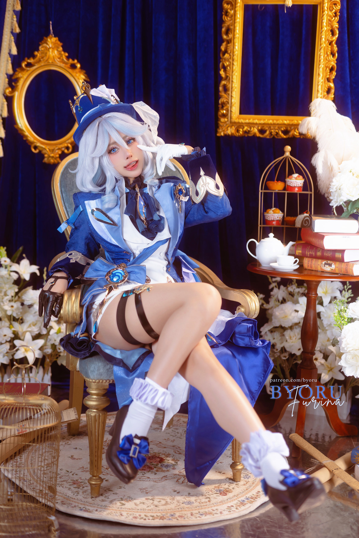 Cosplay 日本性感萝莉Byoru Furina & Honkai Star Rail 23