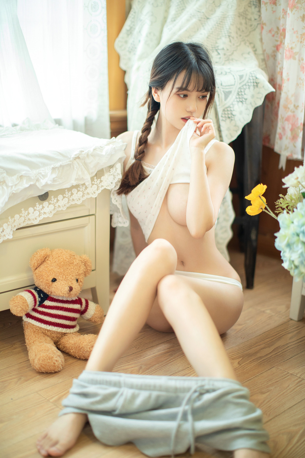 劳小白 Cosplay 校服JK 15