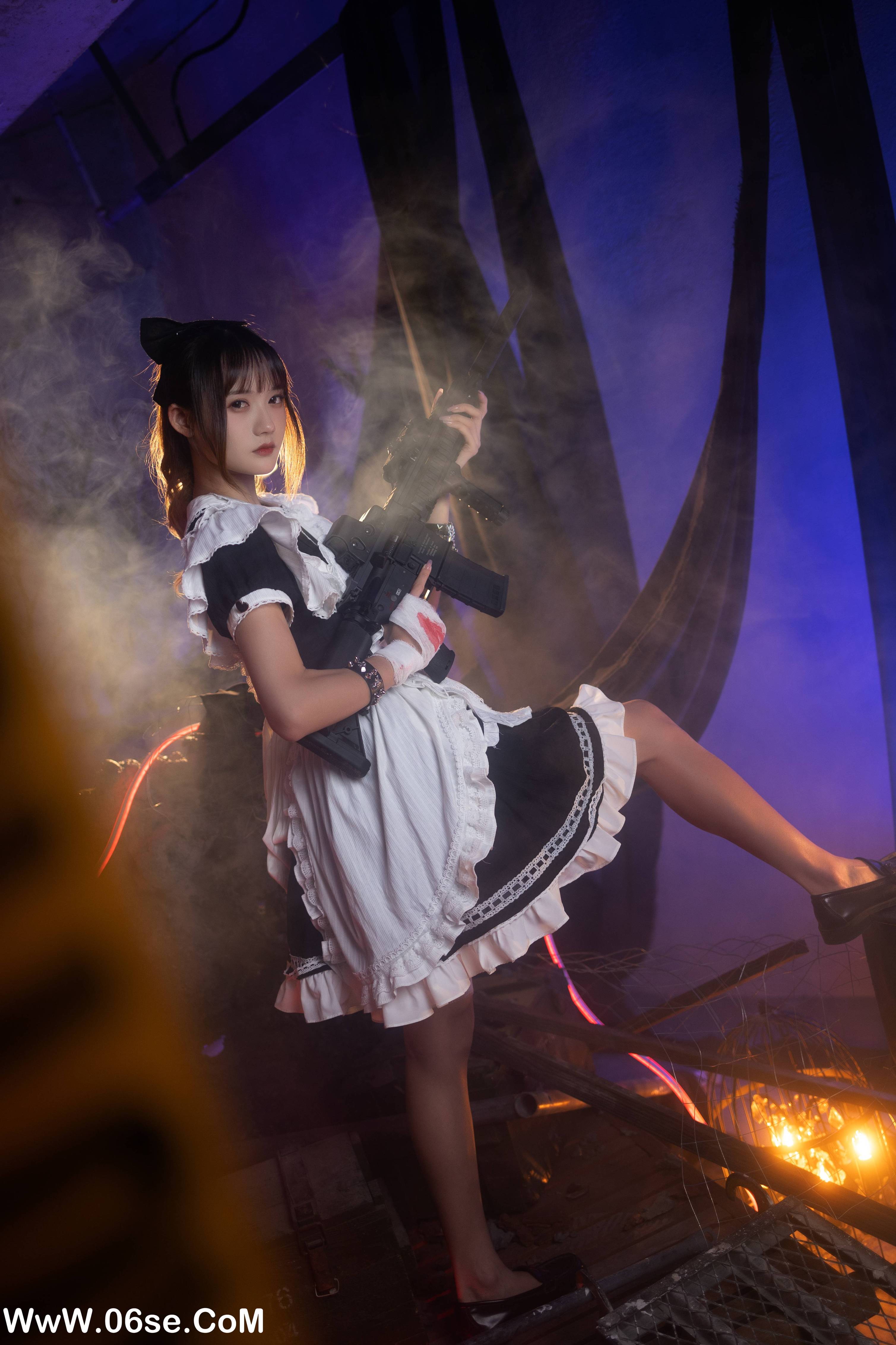 图片[7]-[YITUYU艺图语]2022.06.25 战斗女仆 兔子Zzz不吃胡萝卜[24P-260.8M]-六色网