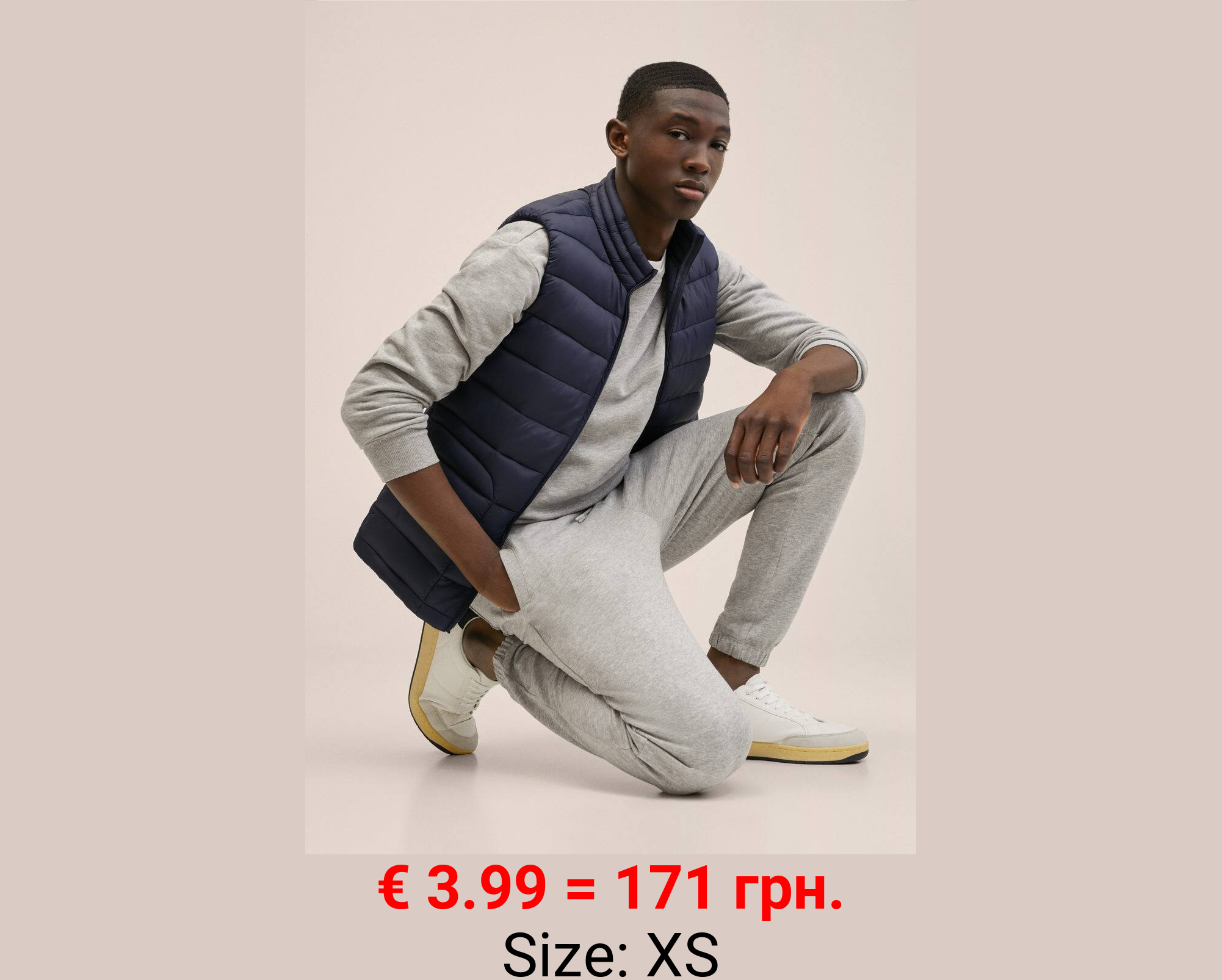 Pantalón jogger algodón