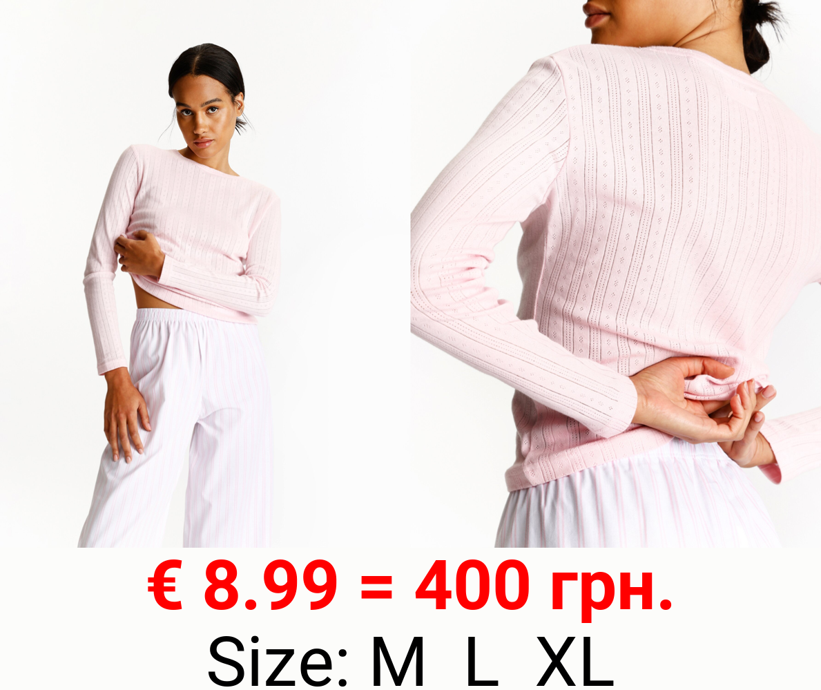 Pointelle pyjama set