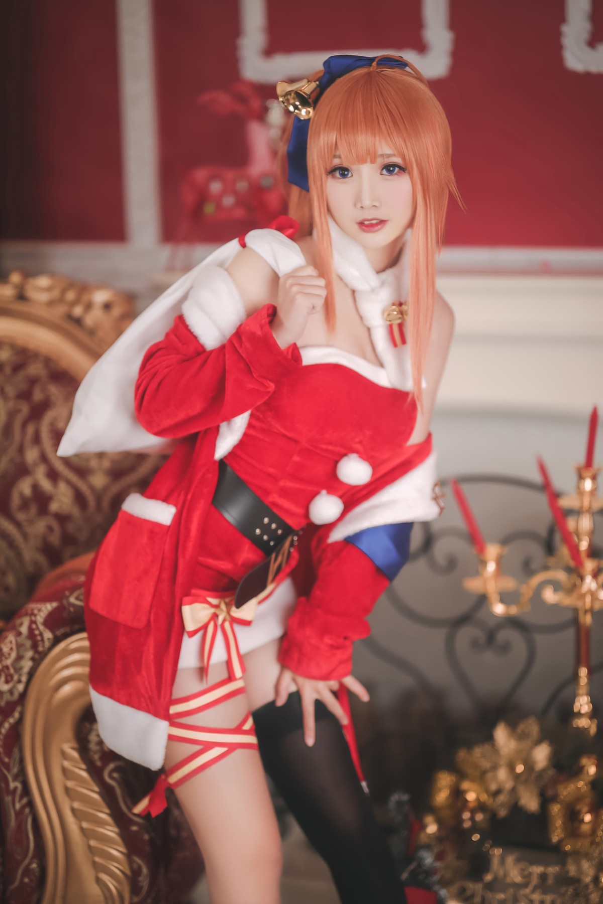 Cosplay 面饼仙儿 FAL圣诞 14