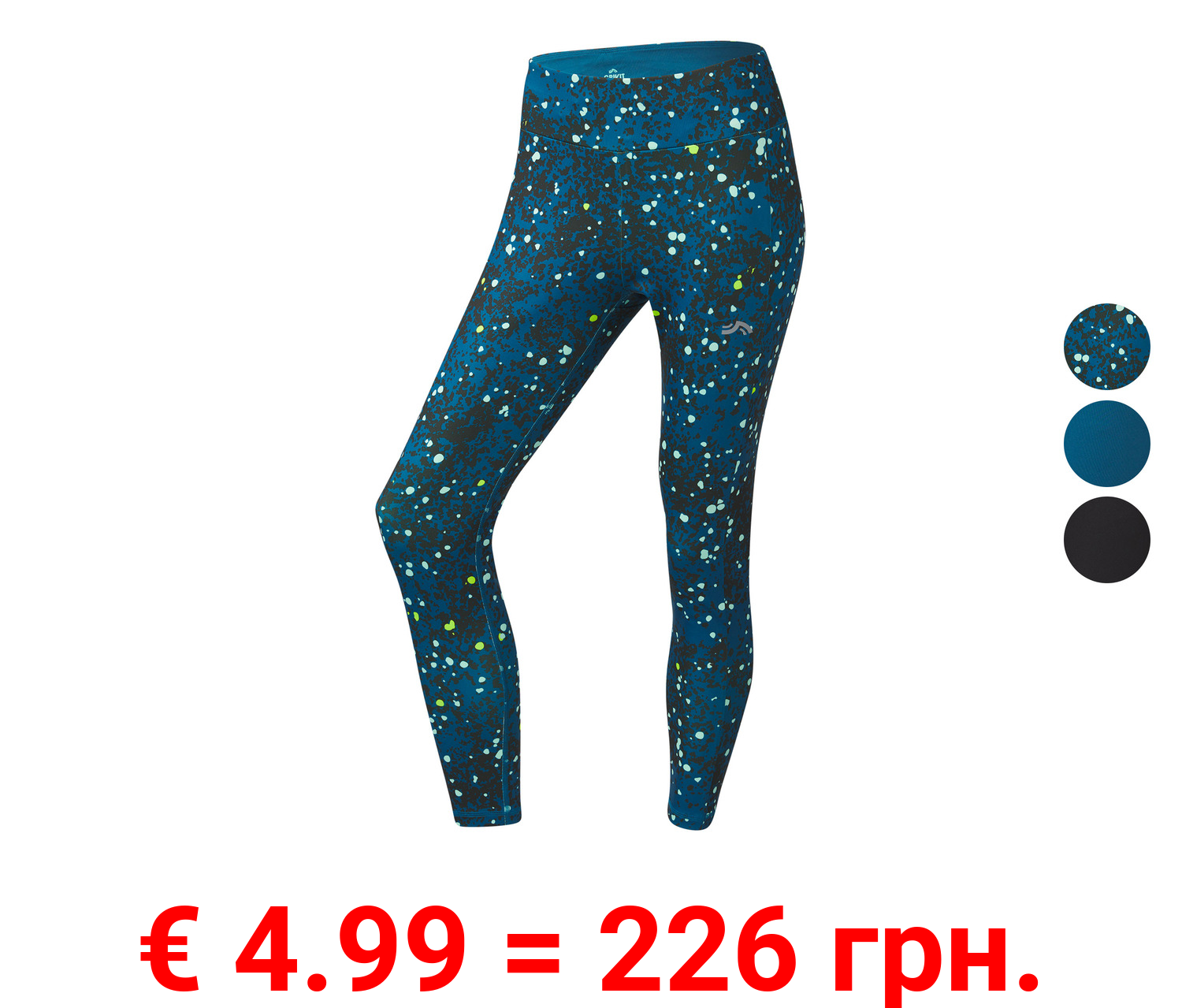 CRIVIT Damen Funktionstights, schnelltrocknend